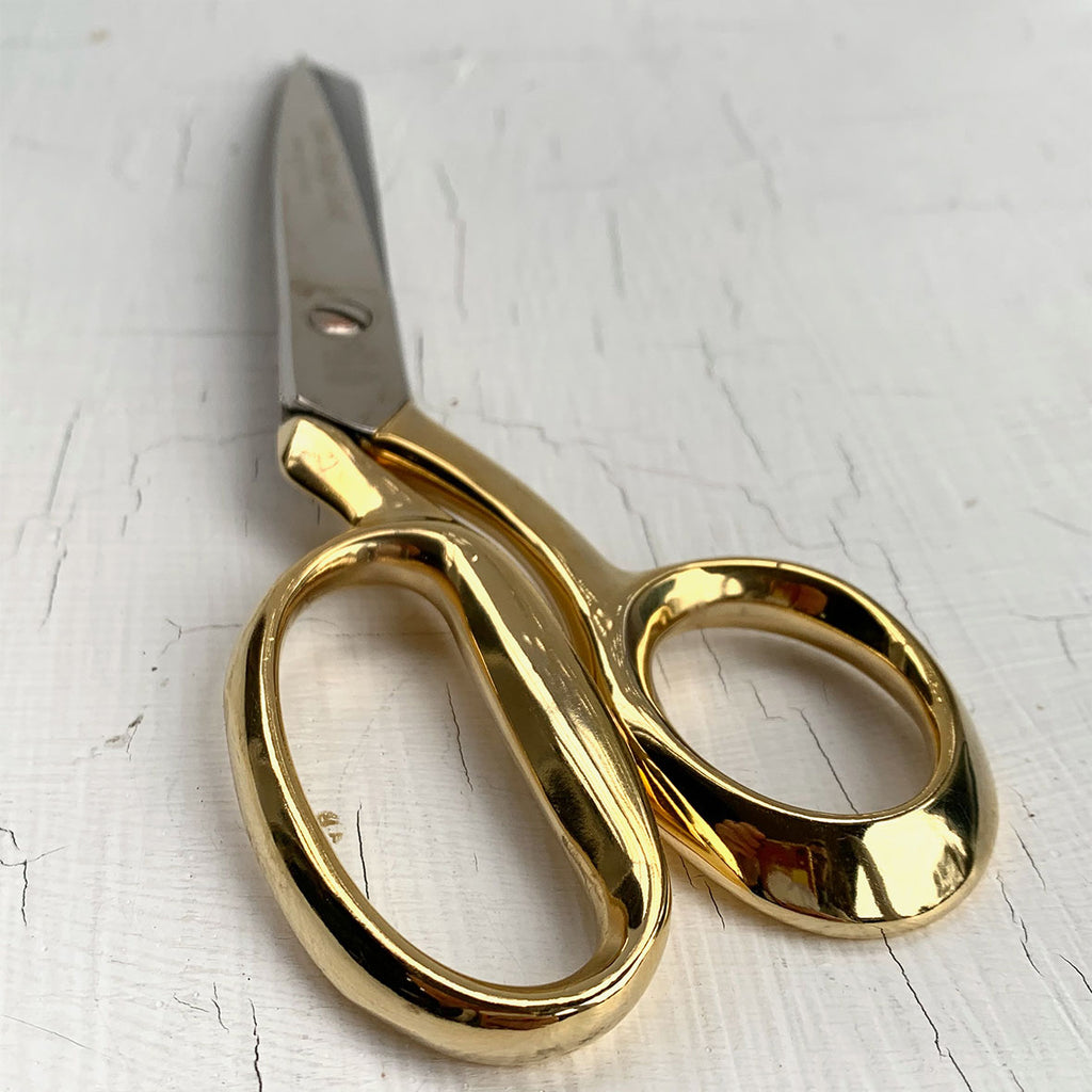 Tailor's scissors, gold, 20cm