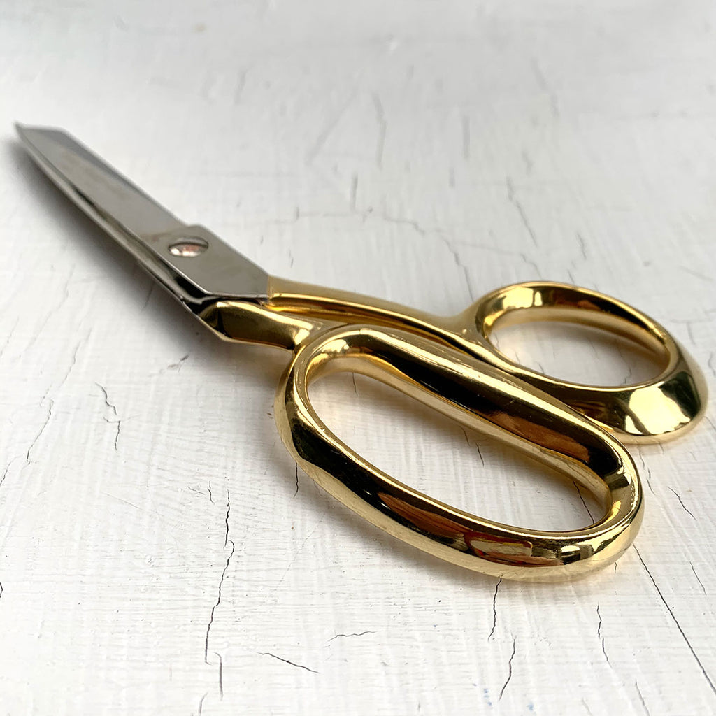 Tailor's scissors, gold, 20cm