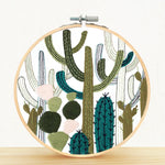 Embroidery Kit - Cactus Garden