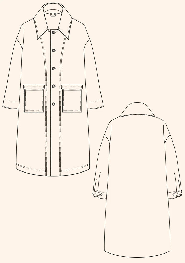 Modern Sewing Company - Darcy Coat - PDF Pattern