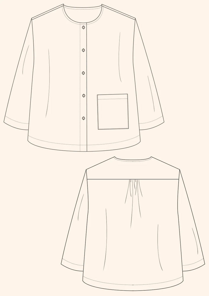 Modern Sewing Company - Frida Shirt - PDF Pattern