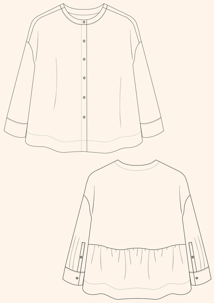 Modern Sewing Company - Leila Shirt - PDF Pattern