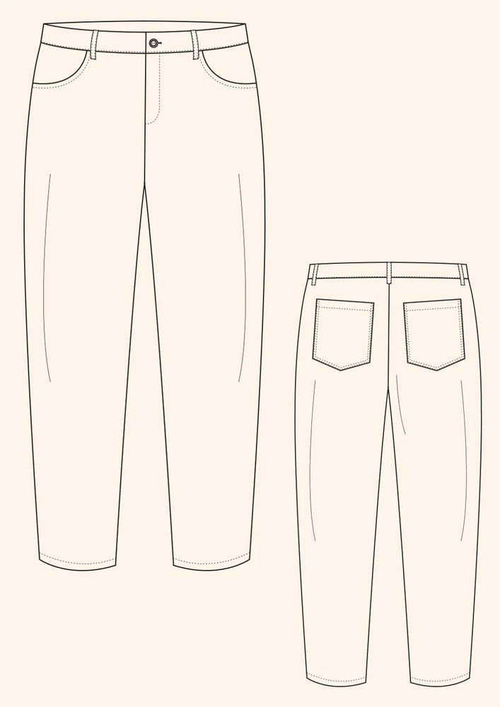 Modern Sewing Company - Worker Trousers Mens - PDF Pattern