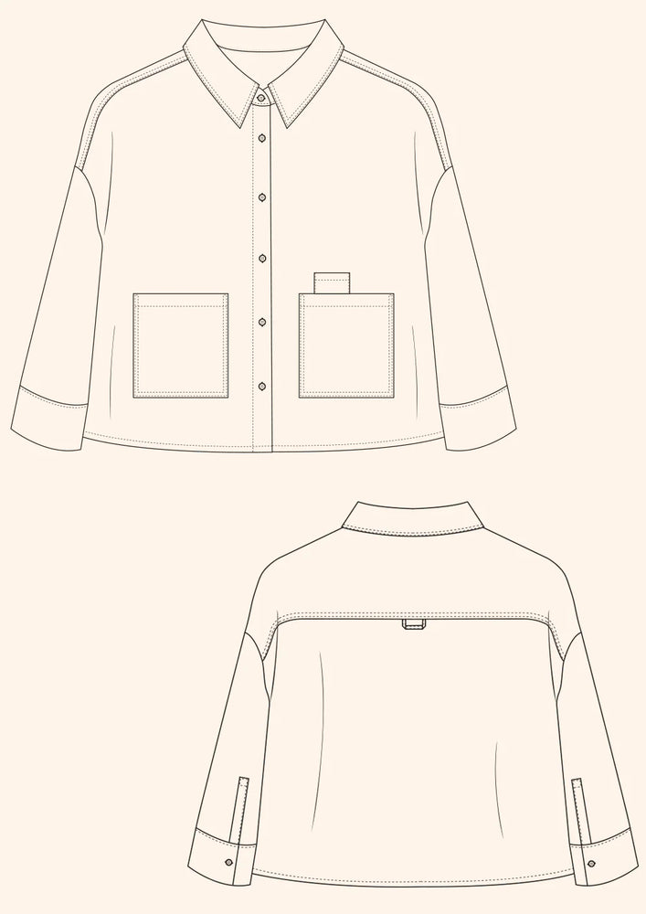 Modern Sewing Company - Over Shirt - PDF Pattern