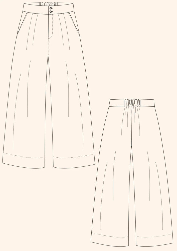 Modern Sewing Company - Spring Trousers - PDF Pattern