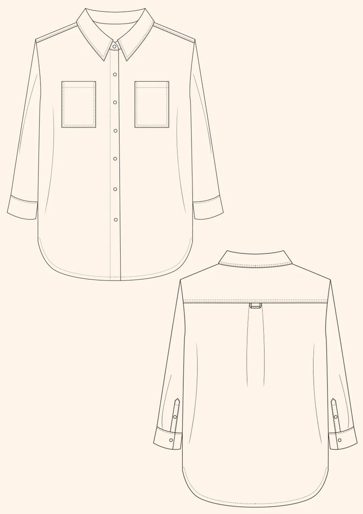 Modern Sewing Company - Unisex Shirt - PDF Pattern