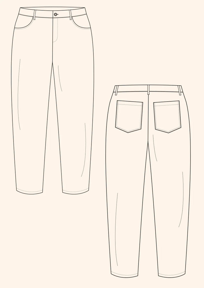 Modern Sewing Company - Worker Trousers Womens - PDF Pattern