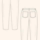 Modern Sewing Company - Worker Trousers Womens - PDF Pattern