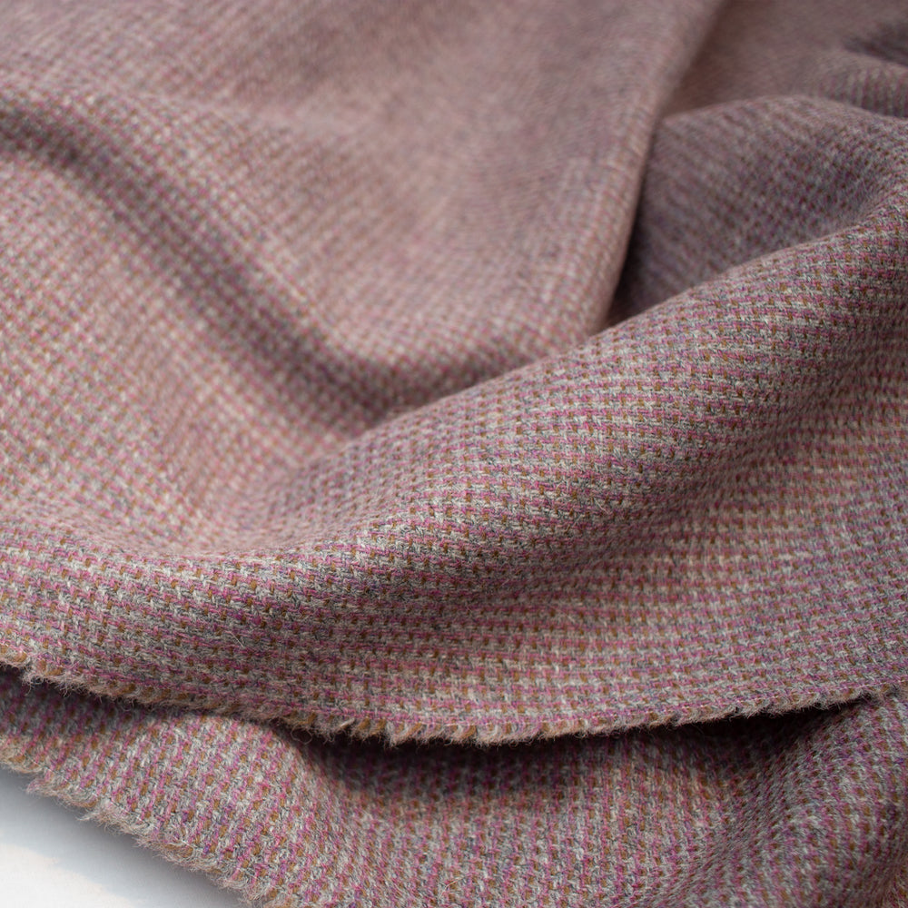 Wool - No. 36 - Pink / Grey Tweed