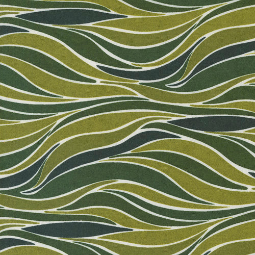 Printed Cotton Poplin - Pine Valley - Mistletoe