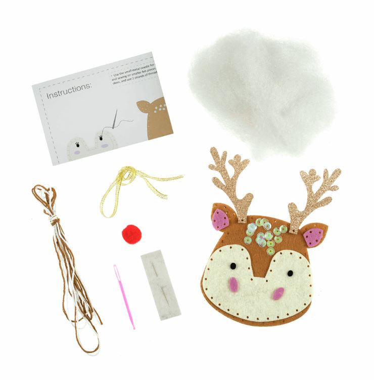 Felt Decoration Kit - Reindeer