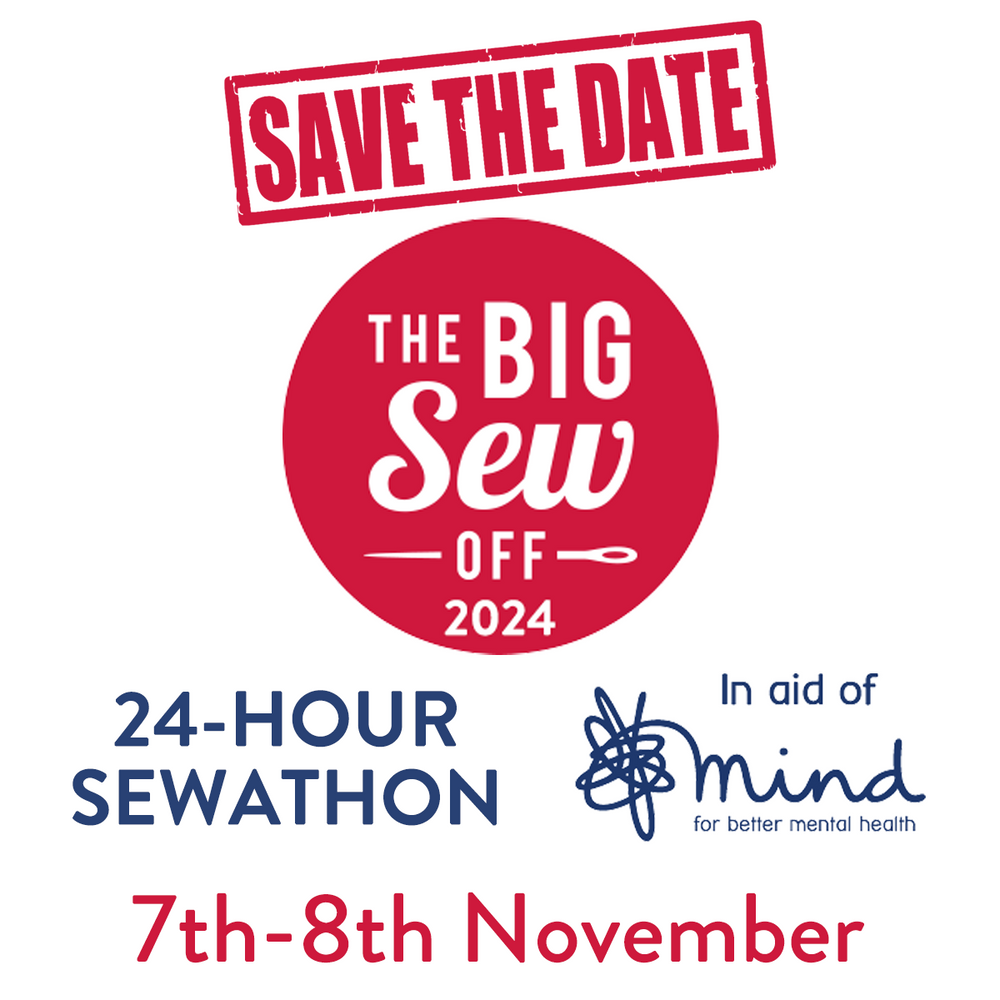 The Big Sew Off 2024 Charity Open Sewing Sessions