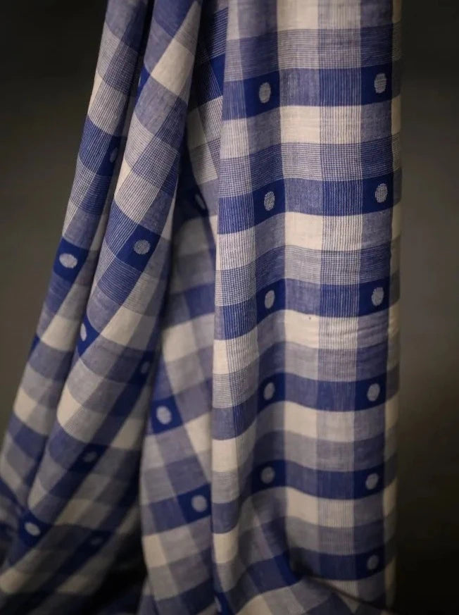 Merchant & Mills Indian Cotton Check - Gauri Jamdani