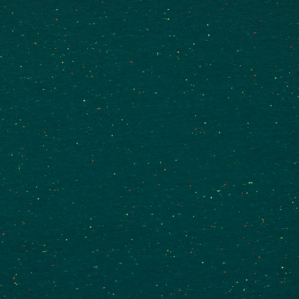 Speckled Fleece - Dark Cyan