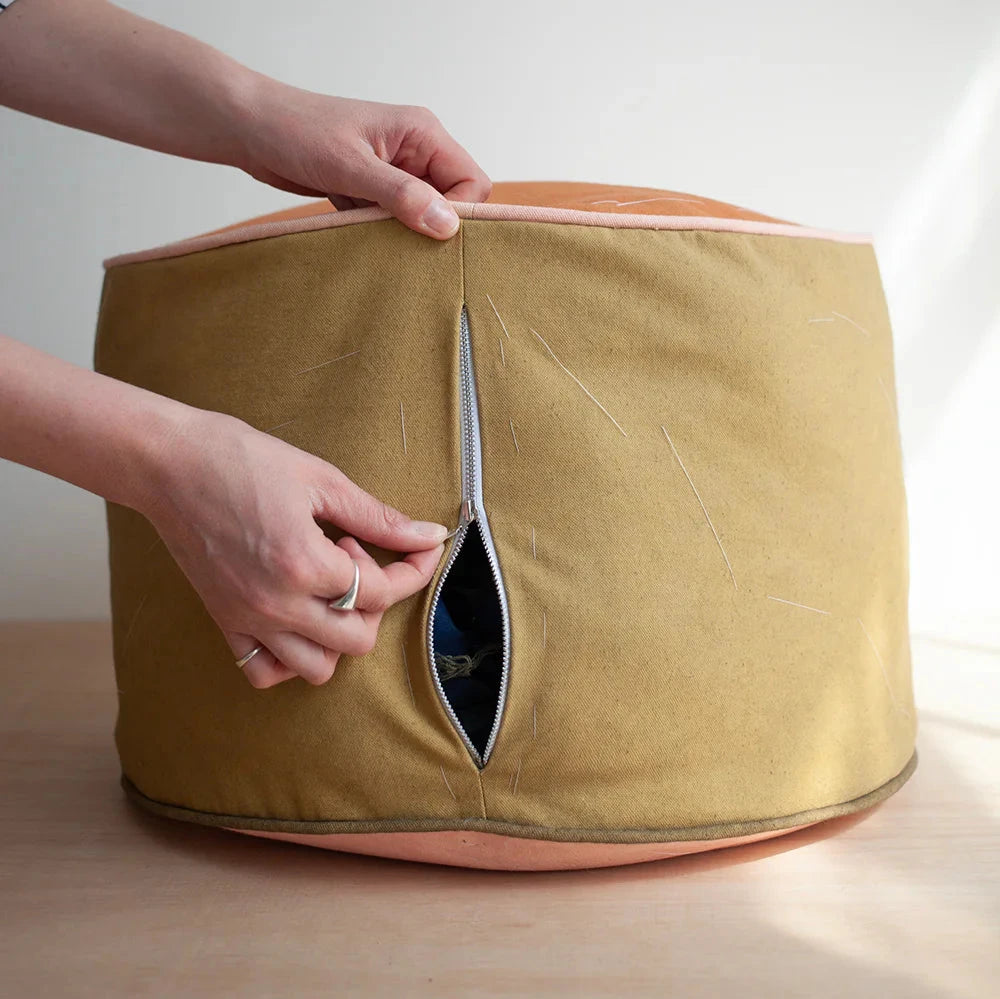 Modern Sewing Company - Zero Waste Pouffe - PDF Pattern