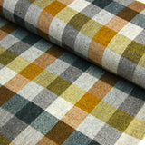 British Wool - Large Check - Ochre