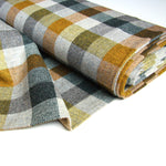 British Wool - Large Check - Ochre