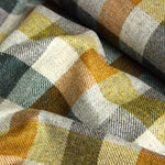 British Wool - Large Check - Ochre