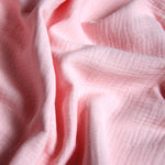 Cotton Double Gauze - Pale Pink