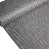 British Wool - No. 34 - Grey Pinstripe