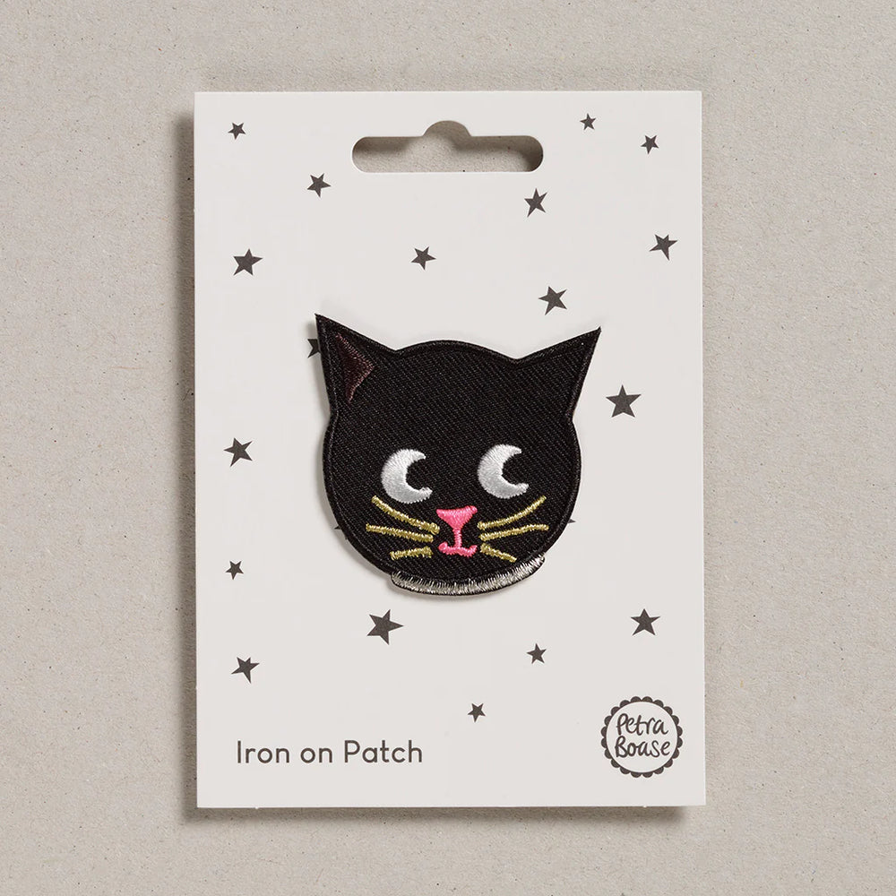 Iron-On Patch - Black Cat