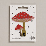 Iron-On Patch - Toadstools