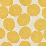 Japanese cotton print - Lightweight Canvas by Muddy Works - Ivory and Mustard