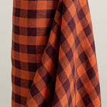 European Linen Gingham - Saffron