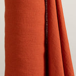 European Washed Linen - Persimmon