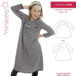 Minikrea 30003 - Girl's 'T-Shirtkjole' T-Shrt Dress 4-10yrs