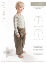 Minikrea 30300 - Kids 'Posebuks' Baggy Trousers 4 - 10 Yrs