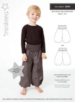 Minikrea 30301 - Boy's 'Ballonbuks' Balloon Trousers 4 - 10 Yrs