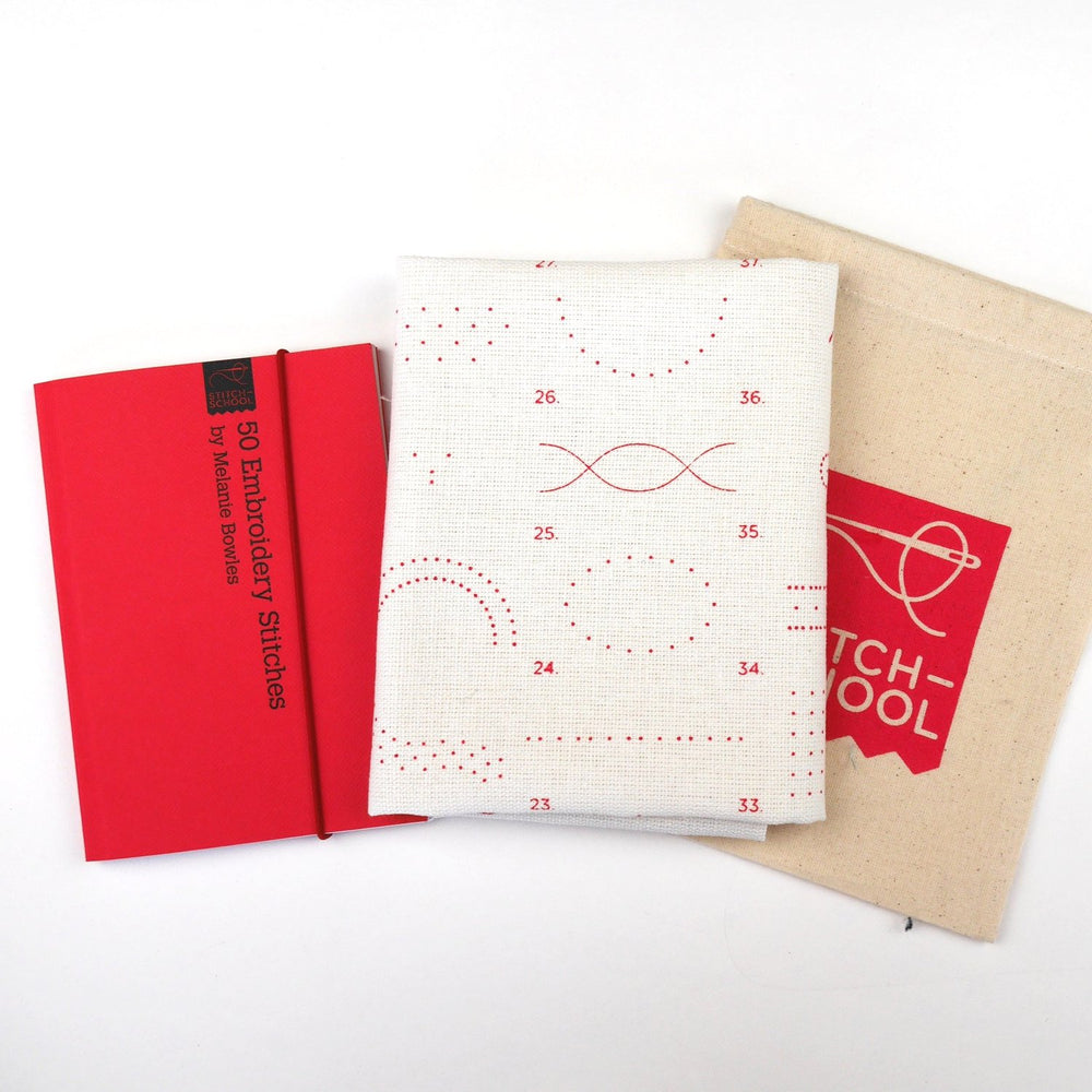 Stitch School - Book and Sampler