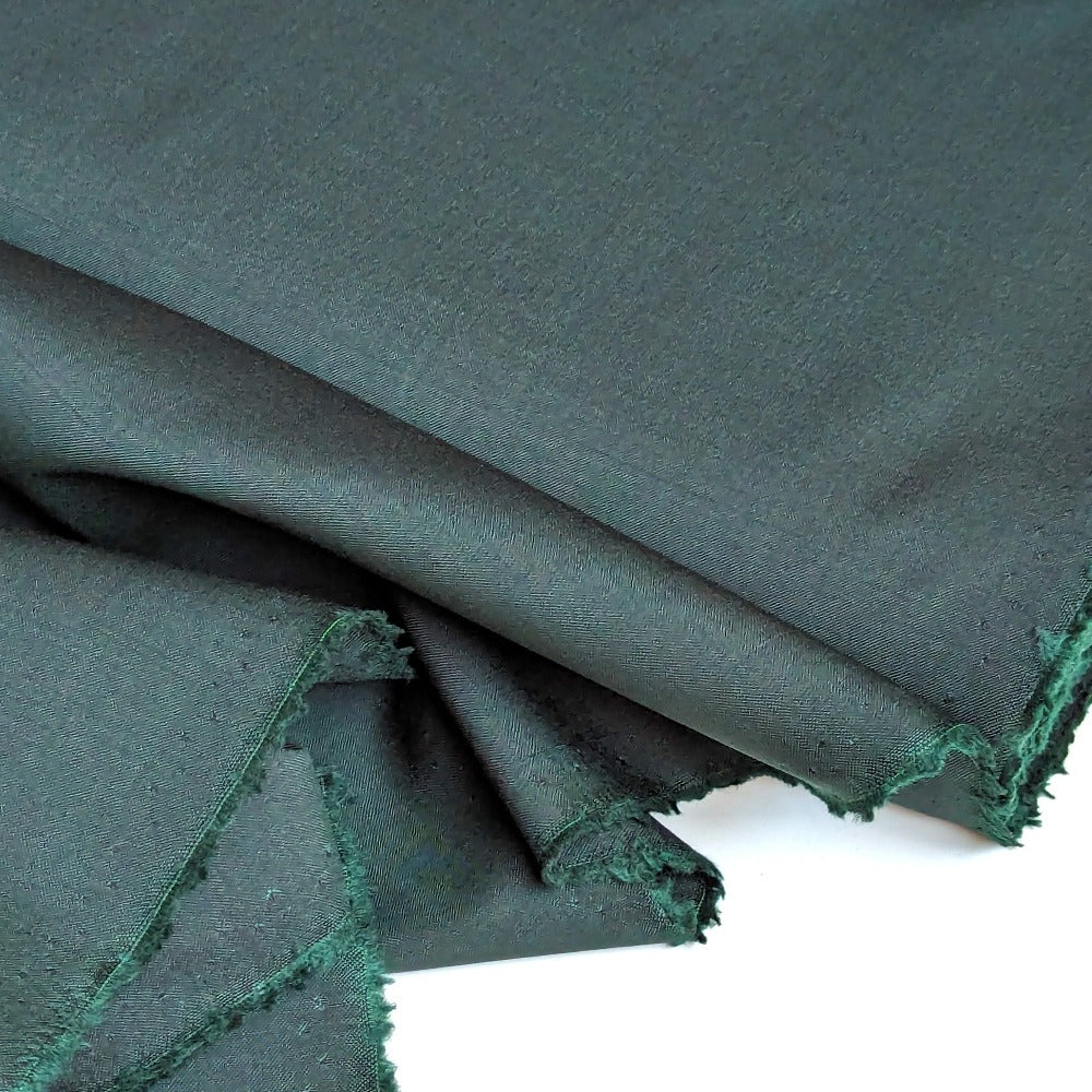 Italian Fine Wool Suiting - Racing Green - No. 27 – Ray Stitch