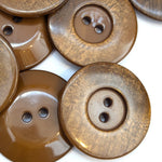 Large Gradient Button - Old Gold - 34mm