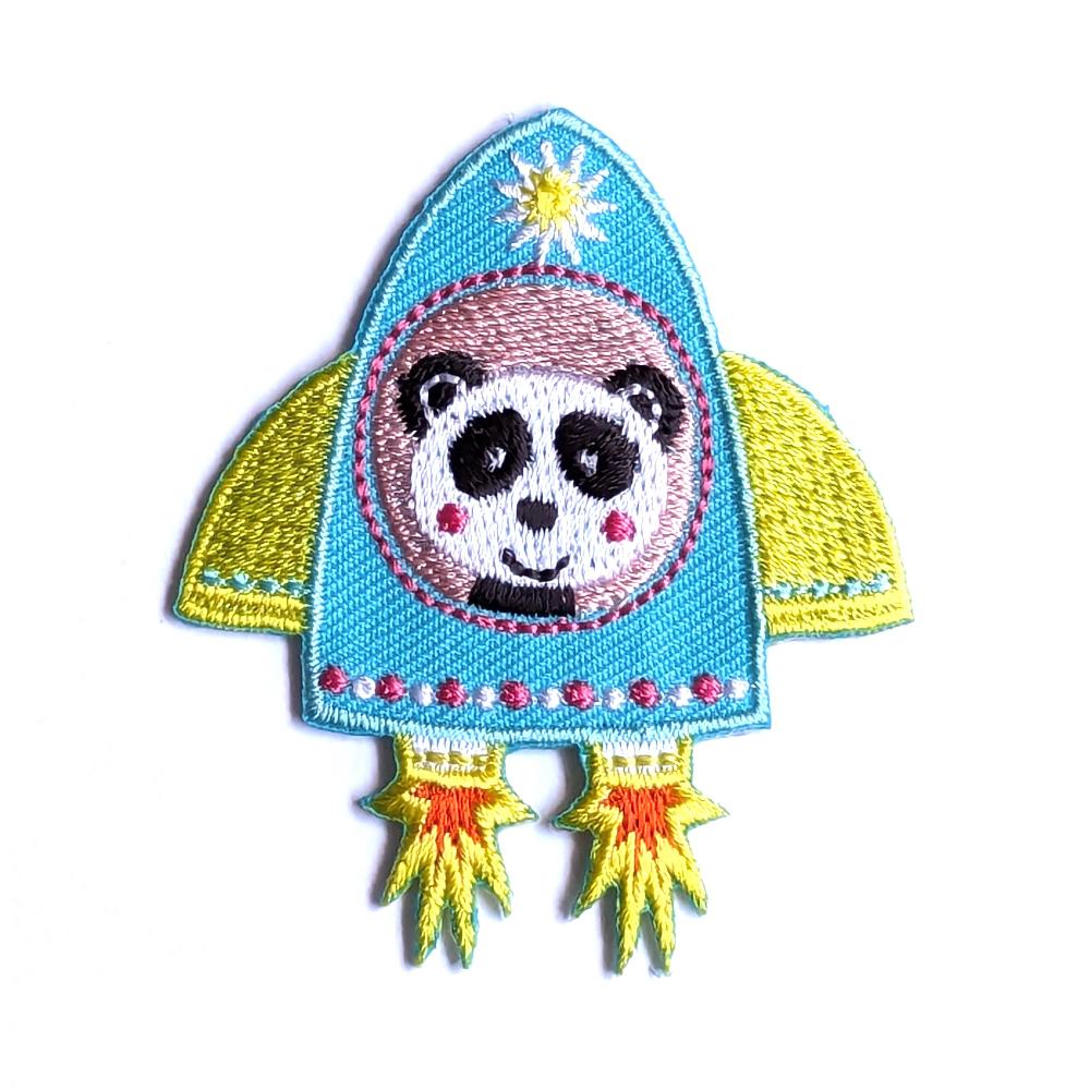 Iron -On Patch - Space Panda