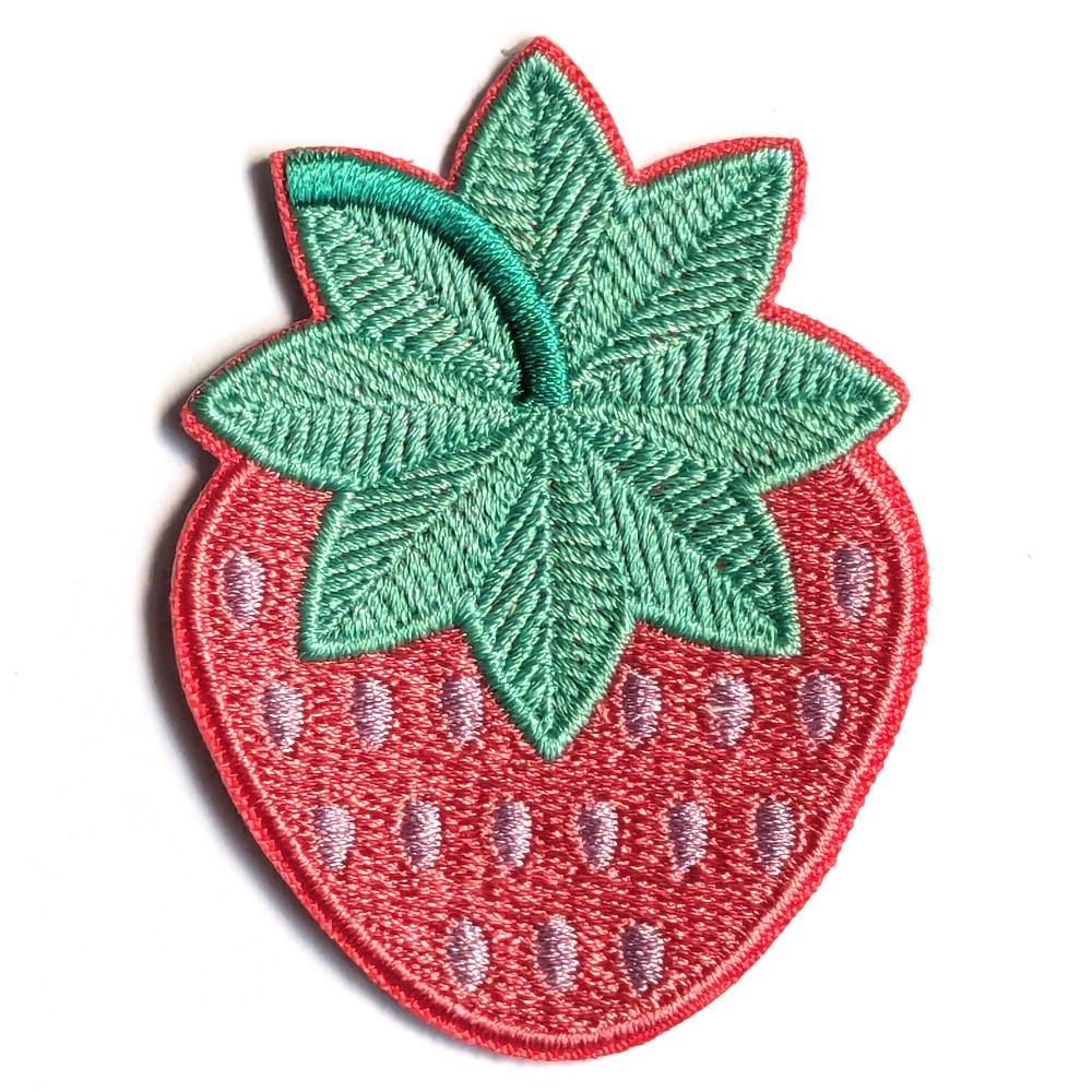 Iron -On Patch - Strawberry