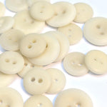 Corozo Button - Two Hole - Natural