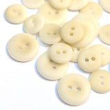 Corozo Button - Two Hole - Natural