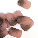 Rectangular Buttons - Pink