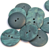 Marble Pattern Buttons - Dark Green