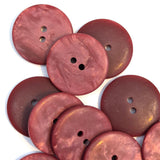 Marble Pattern Buttons - Maroon