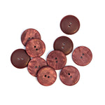 Marble Pattern Buttons - Maroon