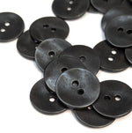 Metal Button - Black - 18mm