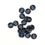 Polyester Shirt Button - Navy - 11.4mm