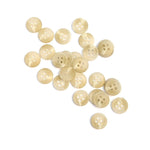 Polyester Shirt Button - Cream - 11.4mm