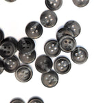 Polyester Shirt Button - Grey - 11.4mm