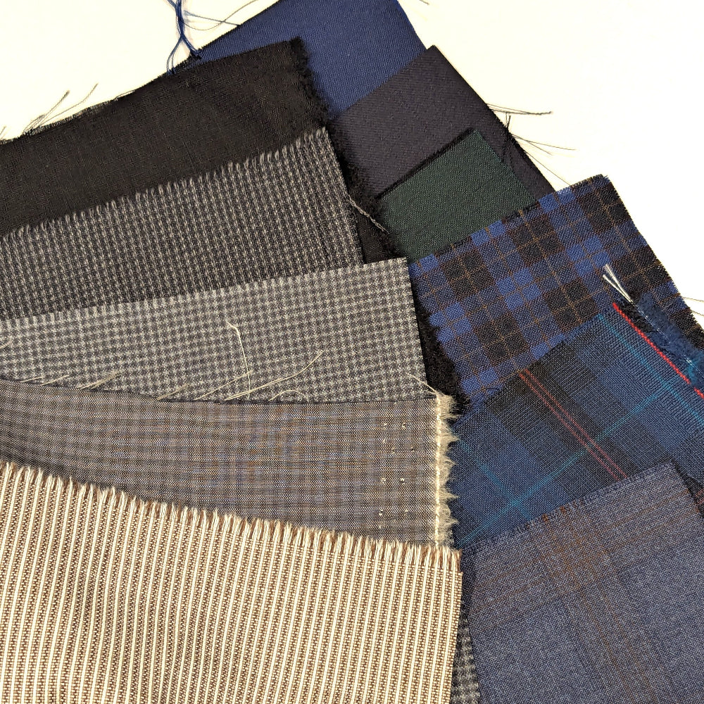 Fine Wool Suiting - Swatches