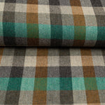 British Wool - Large Check - Emerald