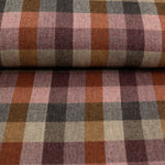 British Wool - Large Check - Ruby